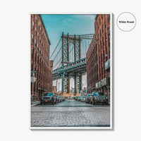Brooklyn Fine Art Photo Print, Manhattan Bridge, DUMBO, New York City NYC, USA