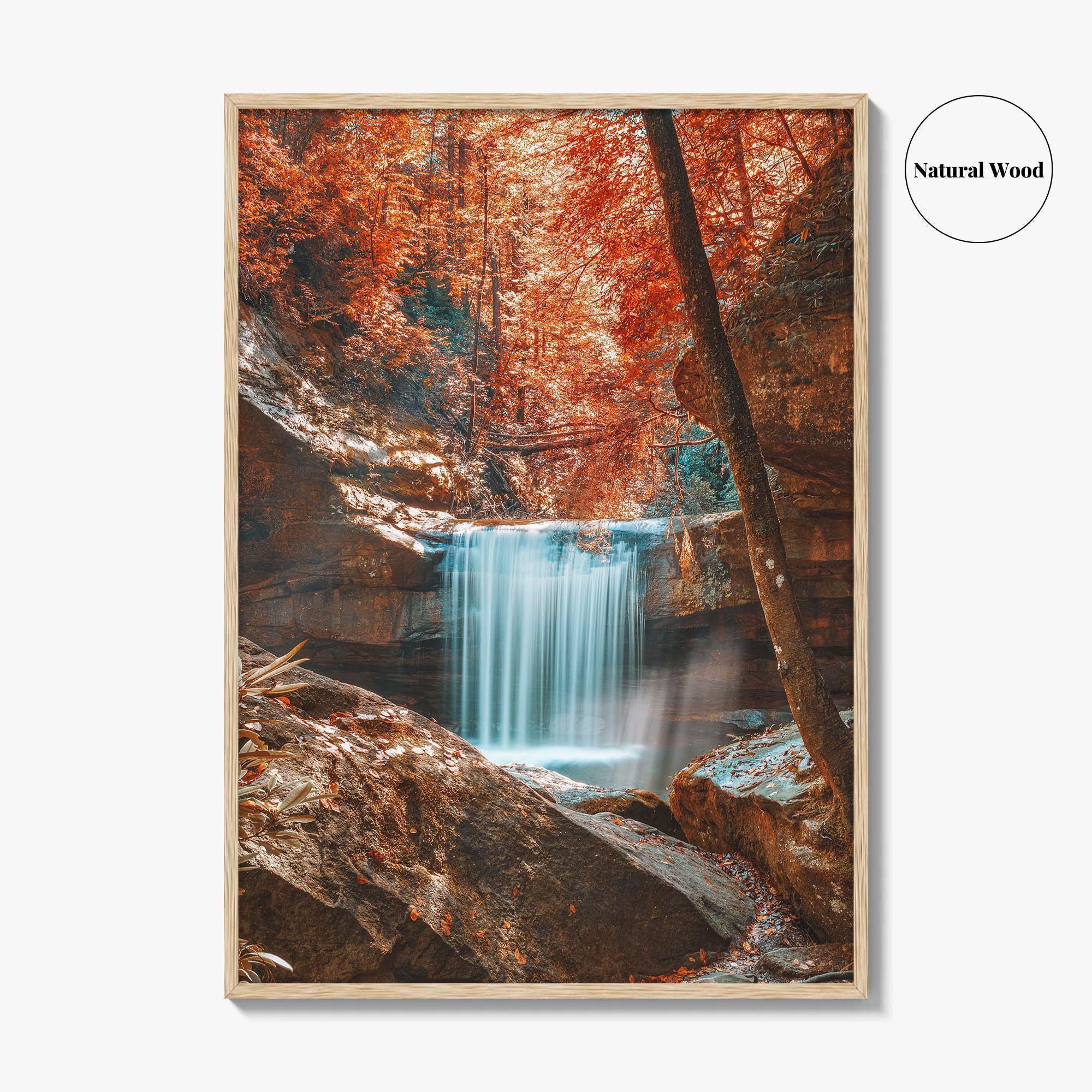 Dog Slaughter Falls Fine Art Photo Print, Daniel Boone National Forest, Kentucky, Waterfall Poster