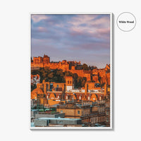 Edinburgh Fine Art Photo Print, Edinburgh Castle, Calton Hill, Scotland Wall Decor Poster