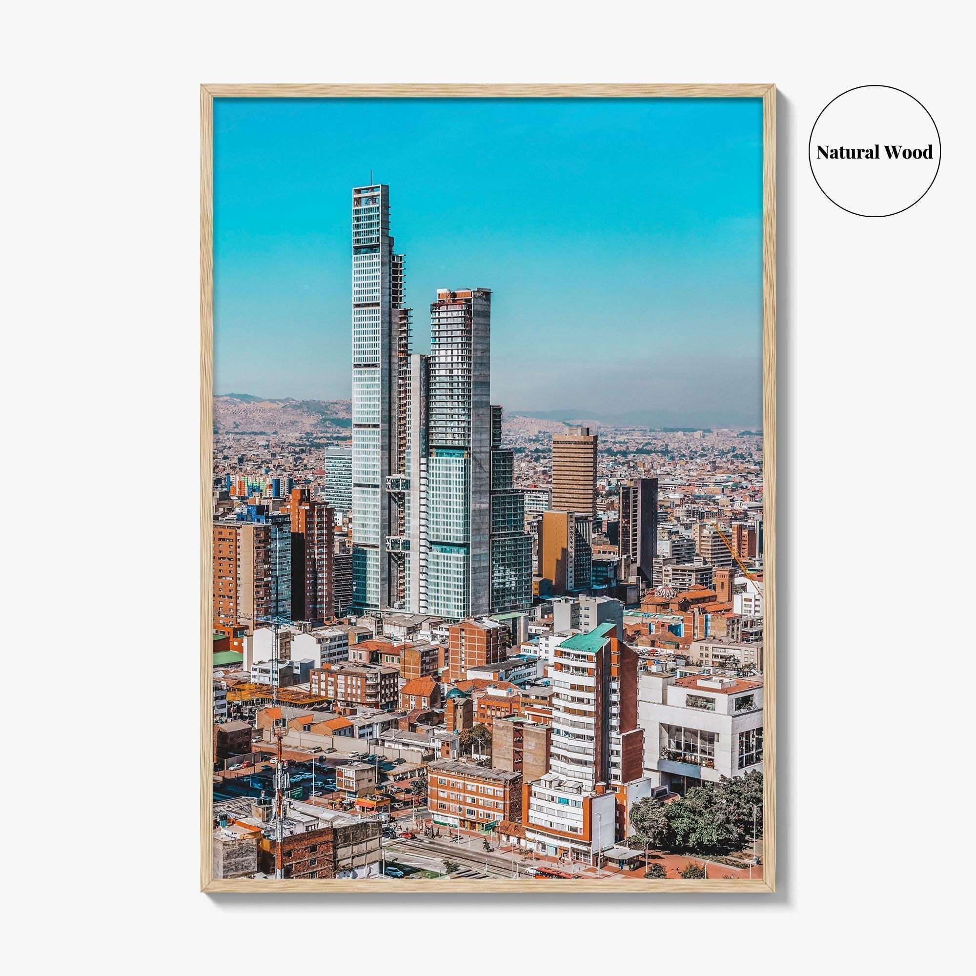 Bogota Skyline Fine Art Photo Print, Bogotá Colombia, South America, Wall Decor Poster