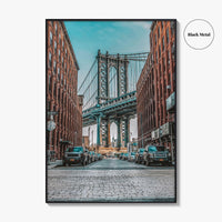 Brooklyn Fine Art Photo Print, Manhattan Bridge, DUMBO, New York City NYC, USA