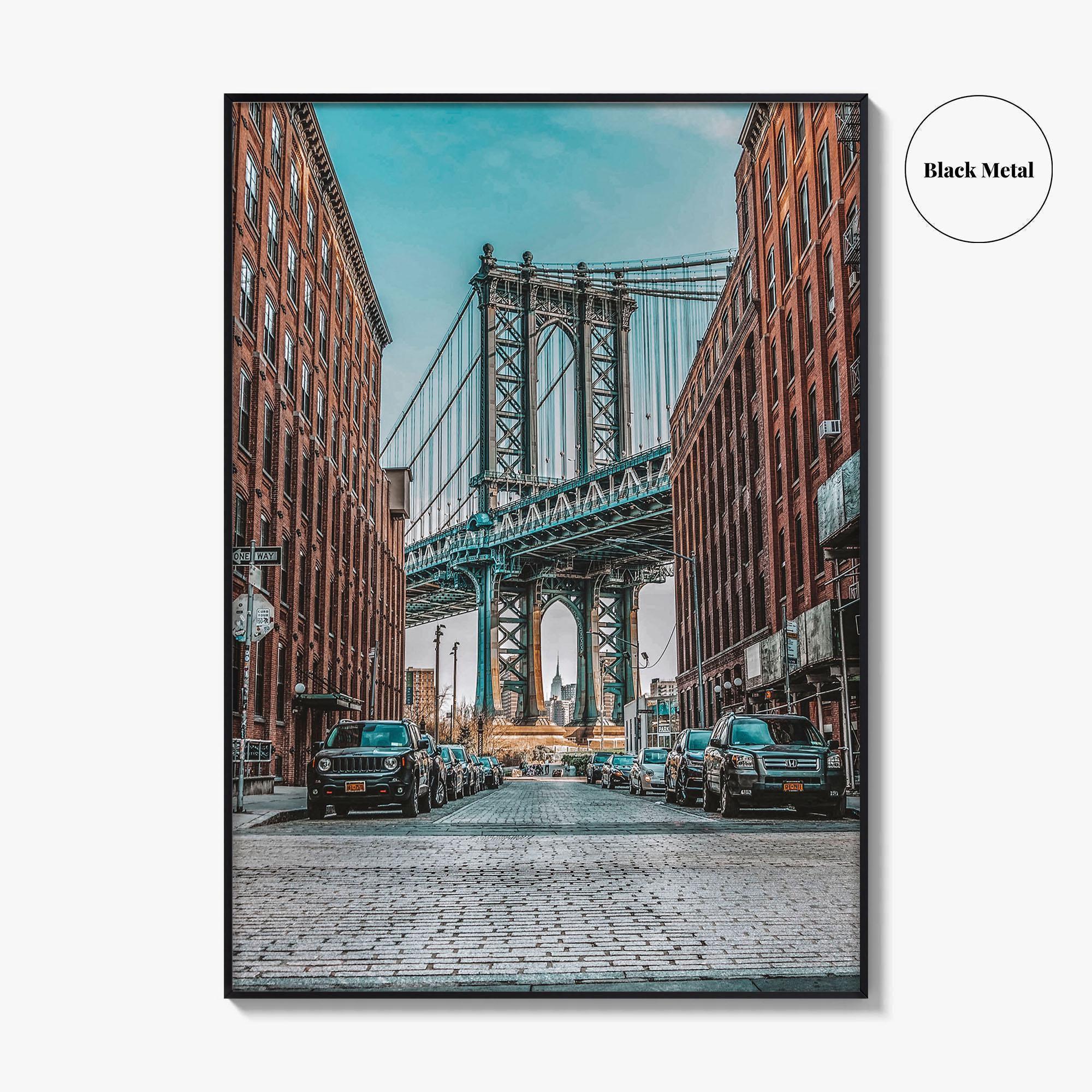 Brooklyn Fine Art Photo Print, Manhattan Bridge, DUMBO, New York City NYC, USA