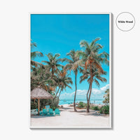 Key Largo Fine Art Photo Print, Florida Keys Wall Art Poster, Palm Trees