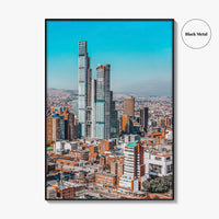 Bogota Skyline Fine Art Photo Print, Bogotá Colombia, South America, Wall Decor Poster