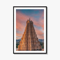 Hampi Fine Art Photo Print, Virupaksha Temple, Karnataka India, Wall Decor Poster
