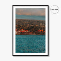 Kailua-Kona Fine Art Photo Print, Hawaii, Big Island Wall Poster, United States