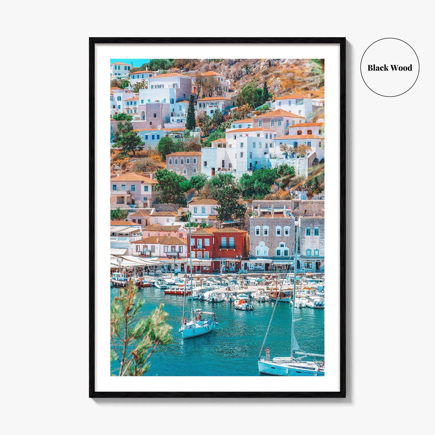 Hydra Fine Art Photo Print, Greece Poster, Saronic Islands, Wall Decor