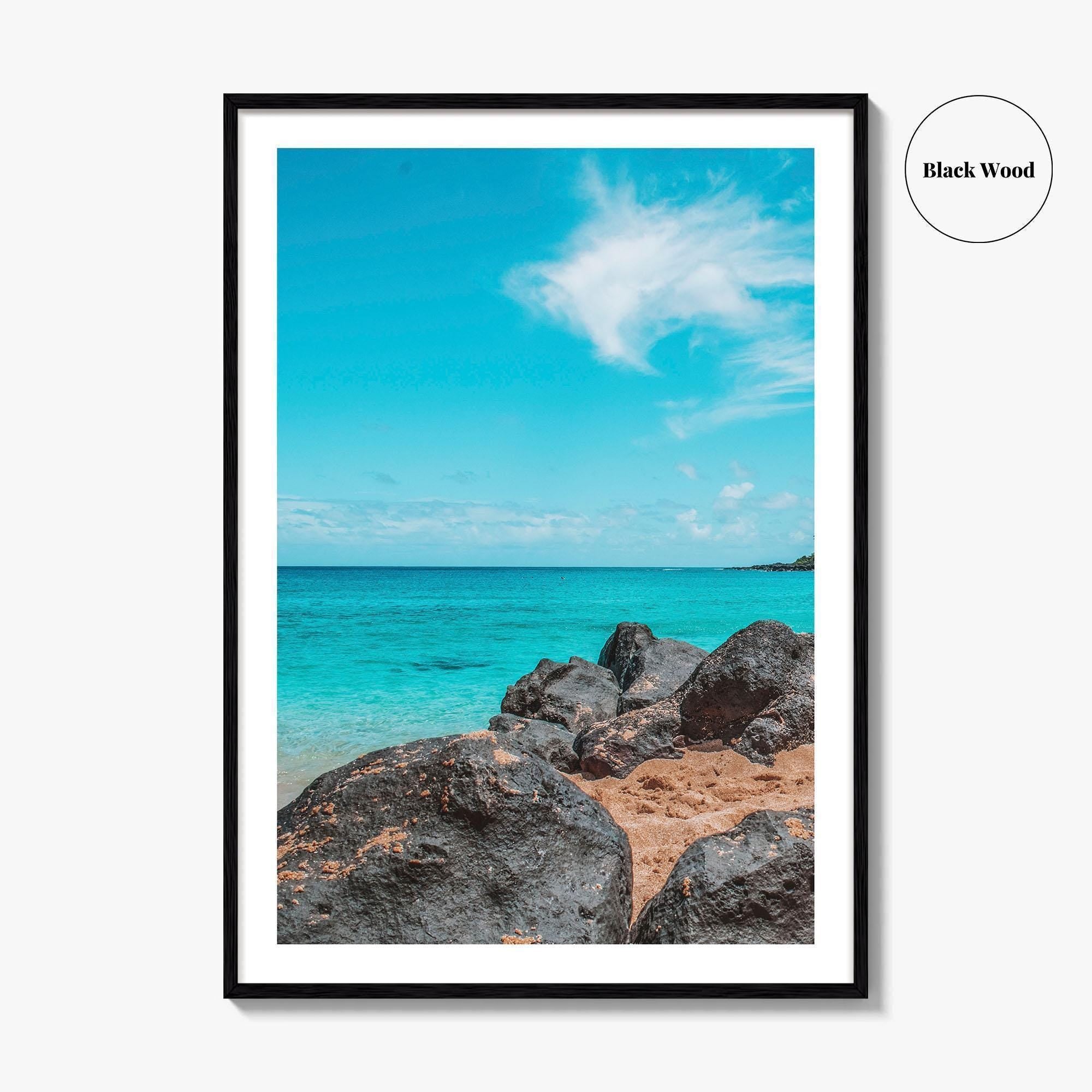 Haleiwa Fine Art Photo Print, Waimea Bay, North Shore Oahu, Hawaii Wall Poster