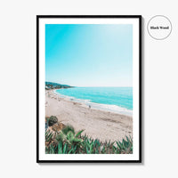 Laguna Beach Blue Fine Art Photo Print, Orange County California Wall Poster USA