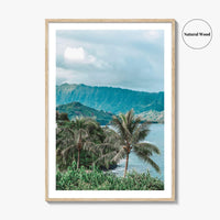 Kauai Fine Art Photo Print, Hanalei Bay, North Shore, Hawaii, USA, Panoramic Poster