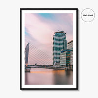 Manchester Fine Art Photo Print, Salford Quays, England UK, Wall Decor Poster