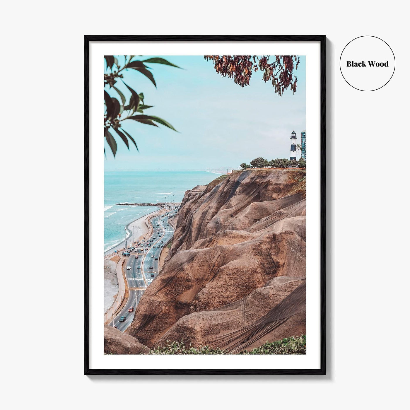 Lima Fine Art Photo Print, La Marina Lighthouse, Miraflores Peru Wall Poster