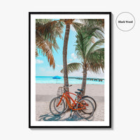 Key West Fine Art Photo Print, Florida, Clarence S Higgs Memorial Beach, USA Poster