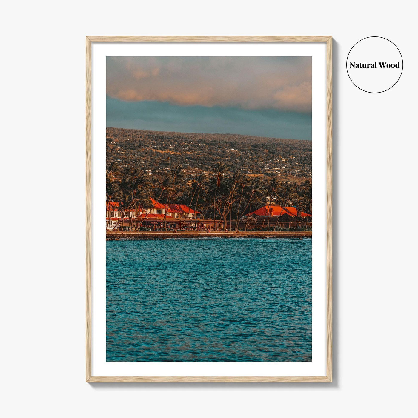 Kailua-Kona Fine Art Photo Print, Hawaii, Big Island Wall Poster, United States
