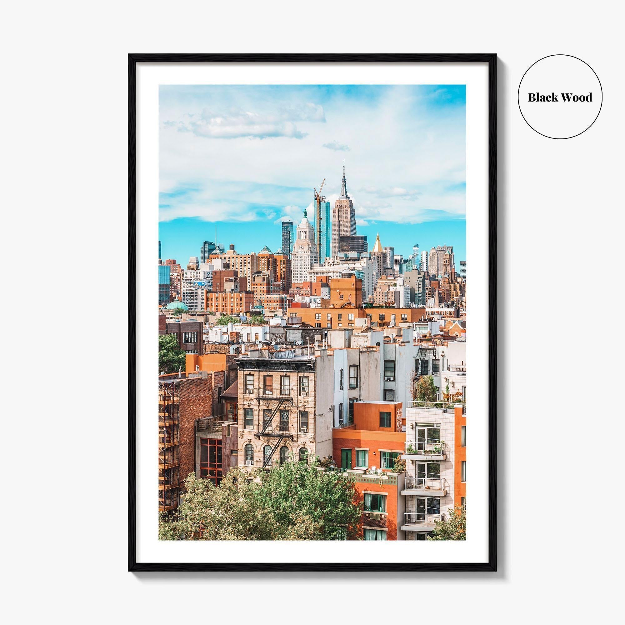 Lower East Side Skyline Fine Art Photo Print, New York City, Manhattan NYC Poster