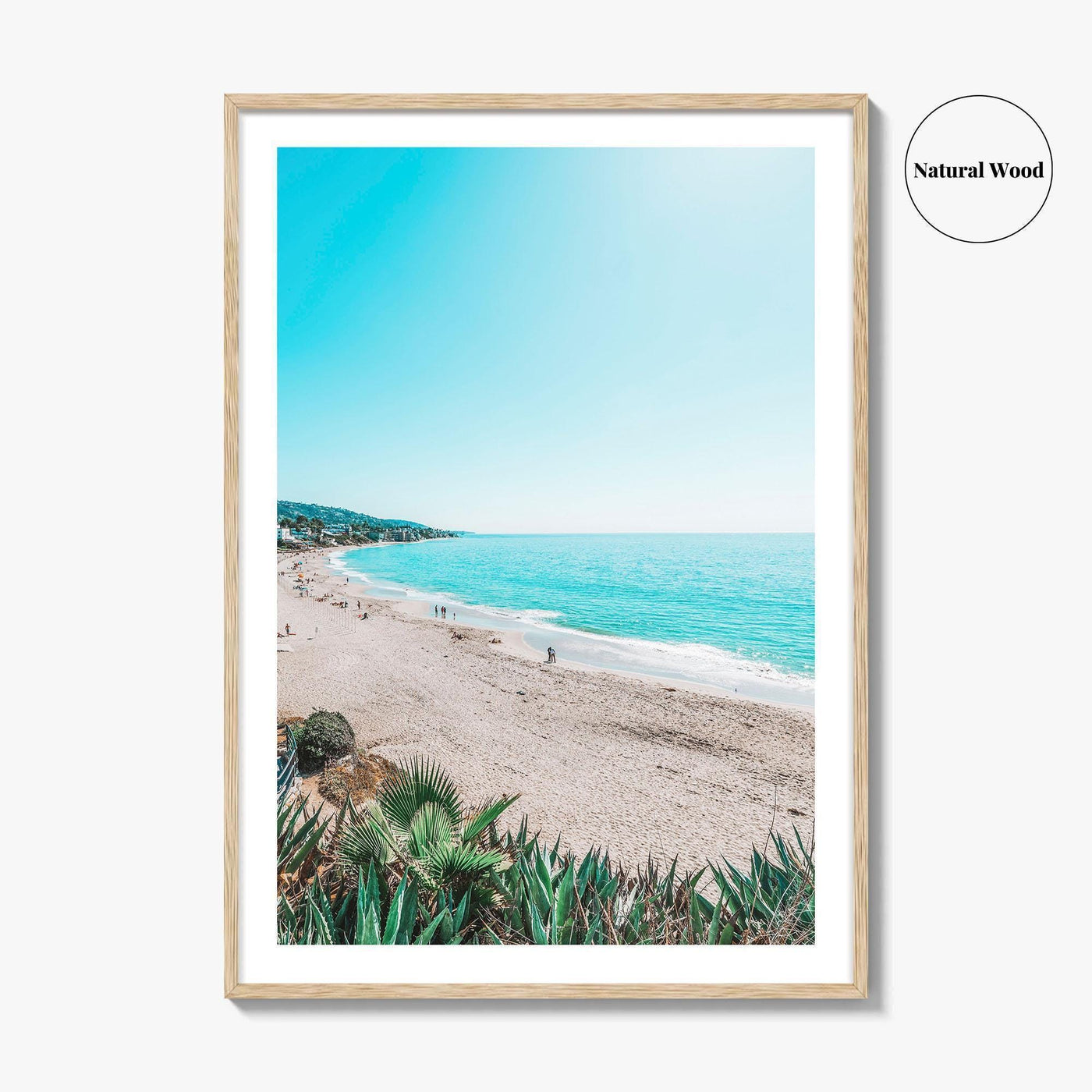 Laguna Beach Blue Fine Art Photo Print, Orange County California Wall Poster USA