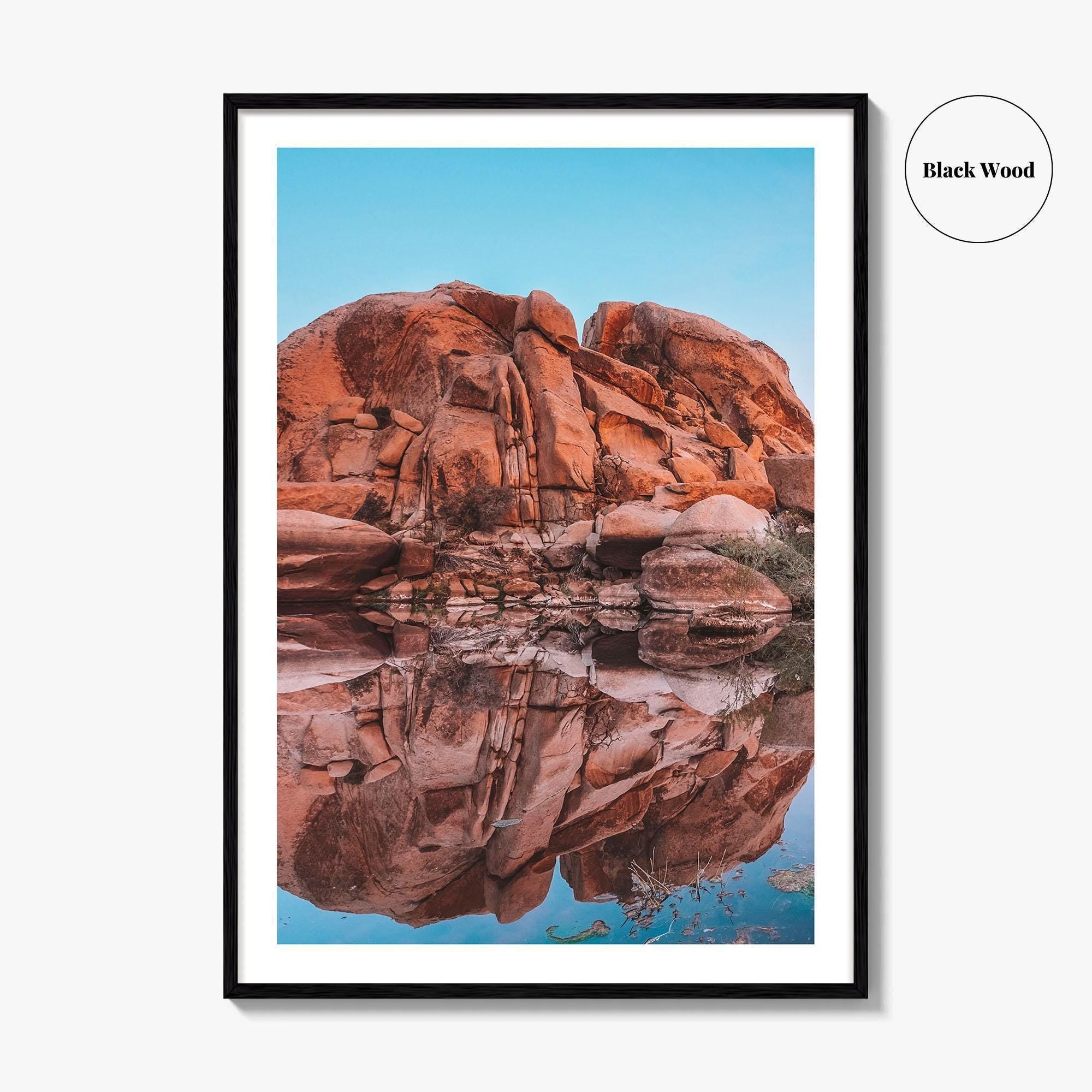 Joshua Tree National Park Fine Art Photo Print, Barker Dam, California Poster