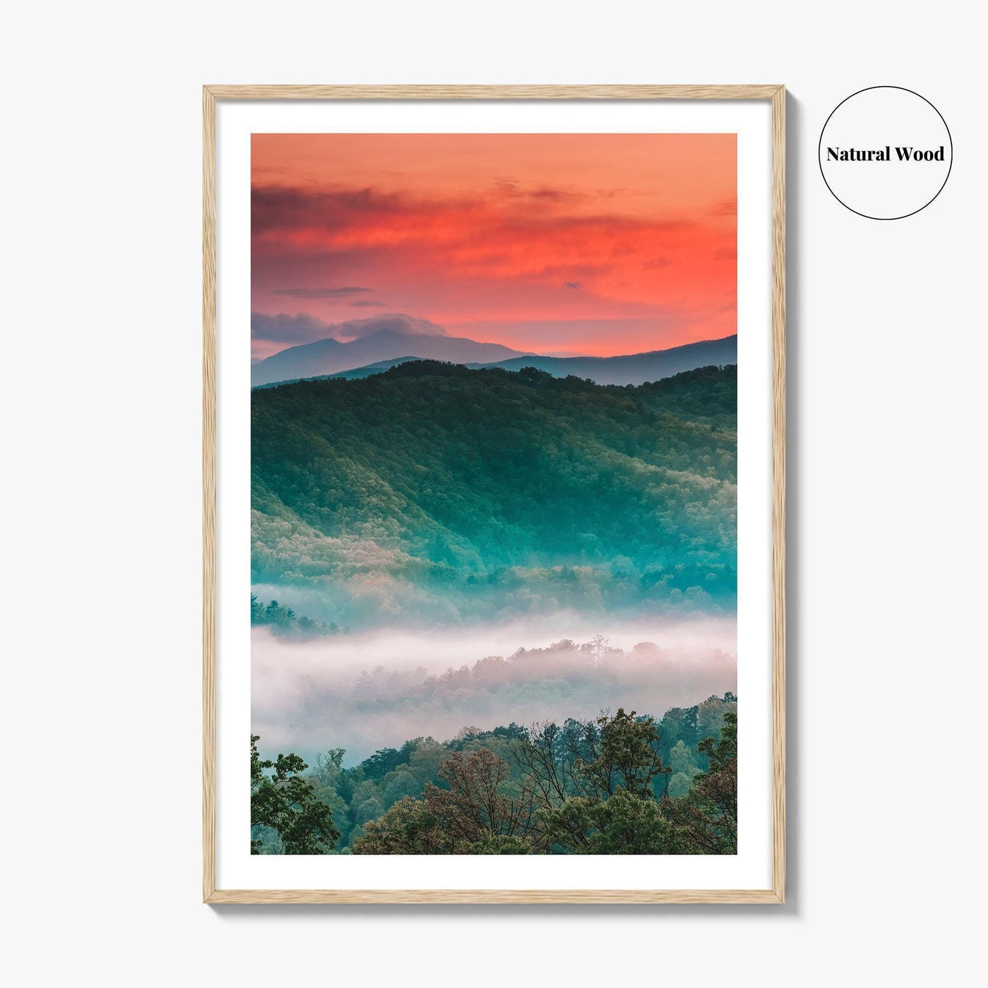 Great Smoky Mountains National Park Fine Art Photo Print, Tennessee North Carolina Poster, Landscape