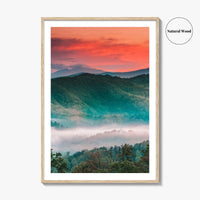 Great Smoky Mountains National Park Fine Art Photo Print, Tennessee North Carolina Poster, Landscape