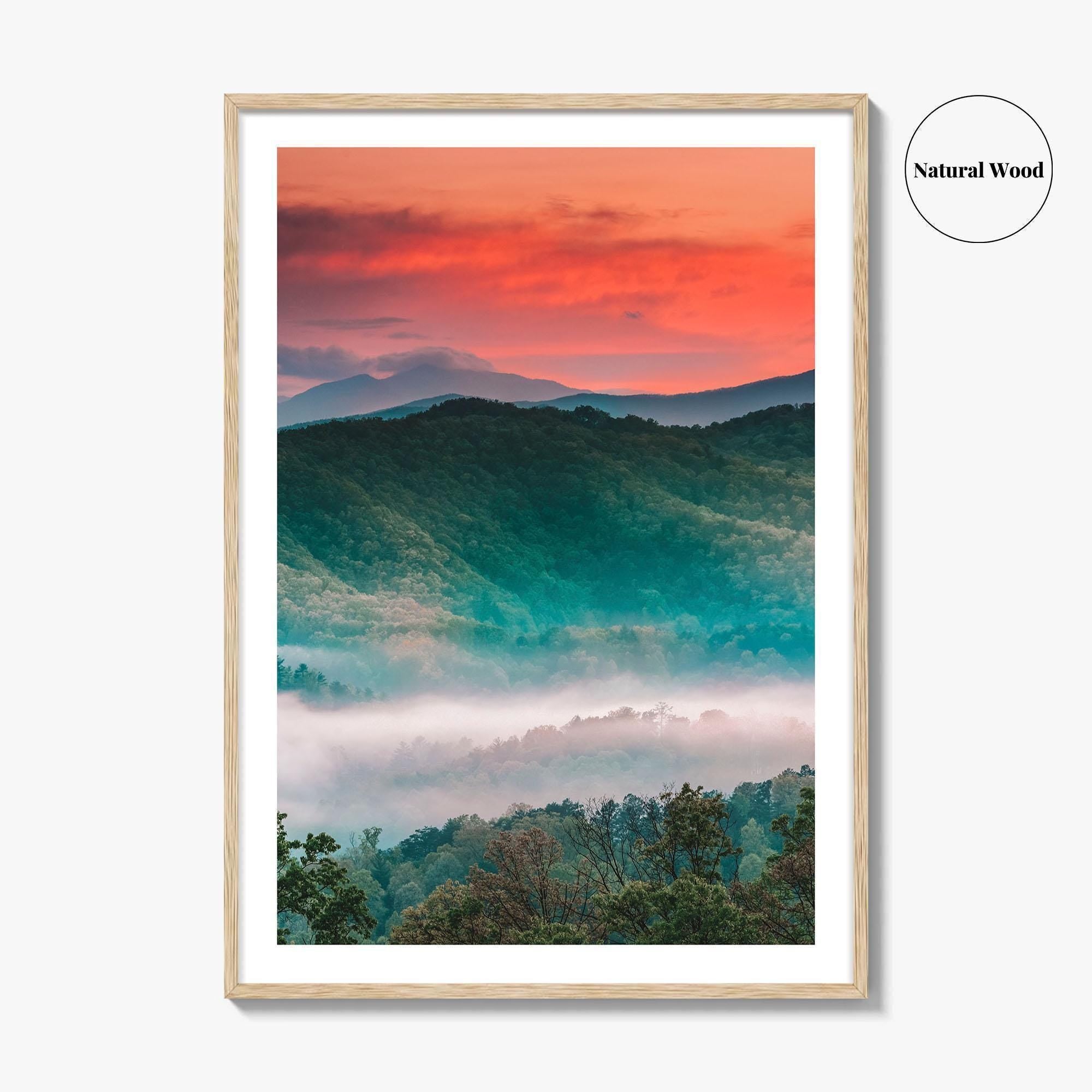 Great Smoky Mountains National Park Fine Art Photo Print, Tennessee North Carolina Poster, Landscape