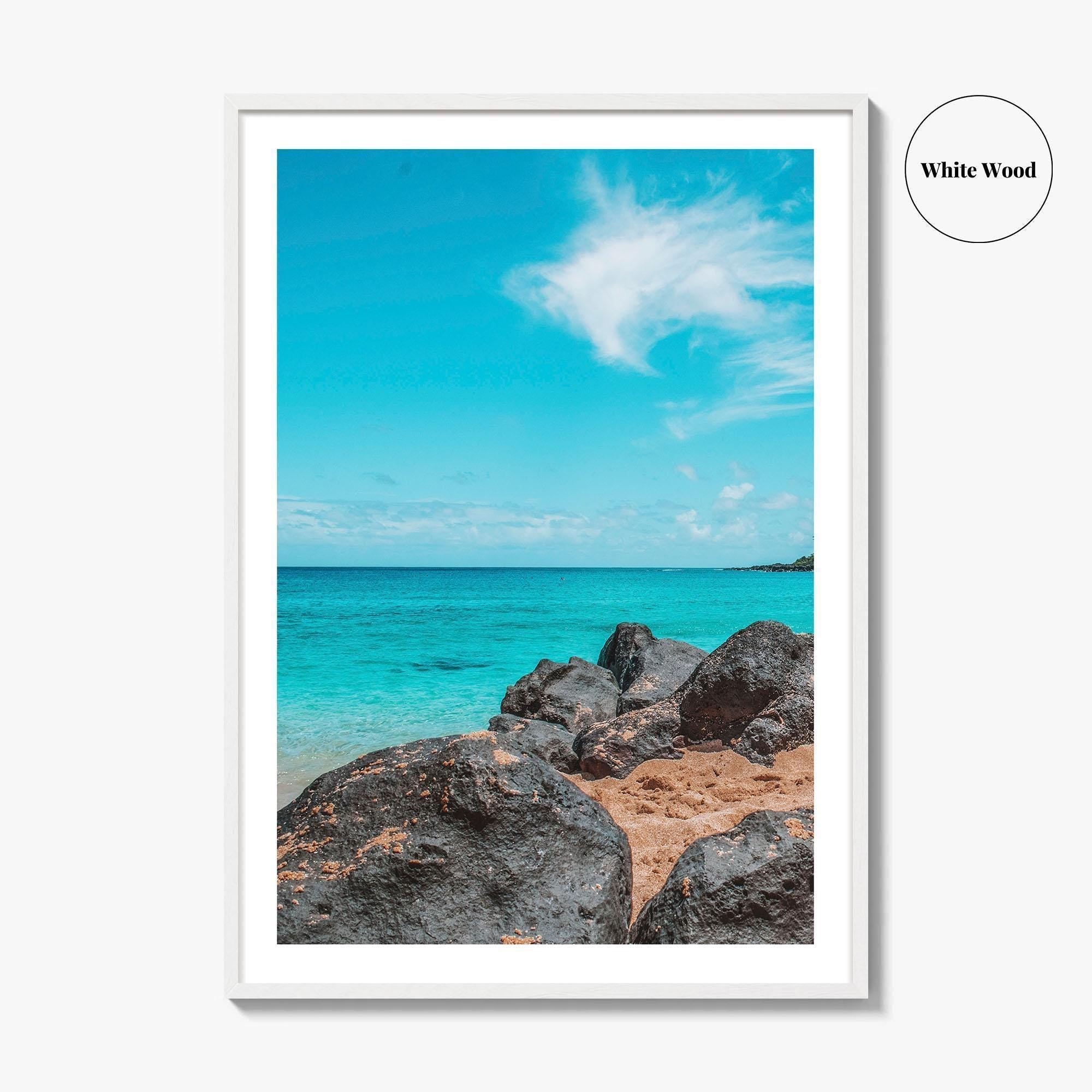 Haleiwa Fine Art Photo Print, Waimea Bay, North Shore Oahu, Hawaii Wall Poster