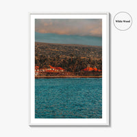 Kailua-Kona Fine Art Photo Print, Hawaii, Big Island Wall Poster, United States