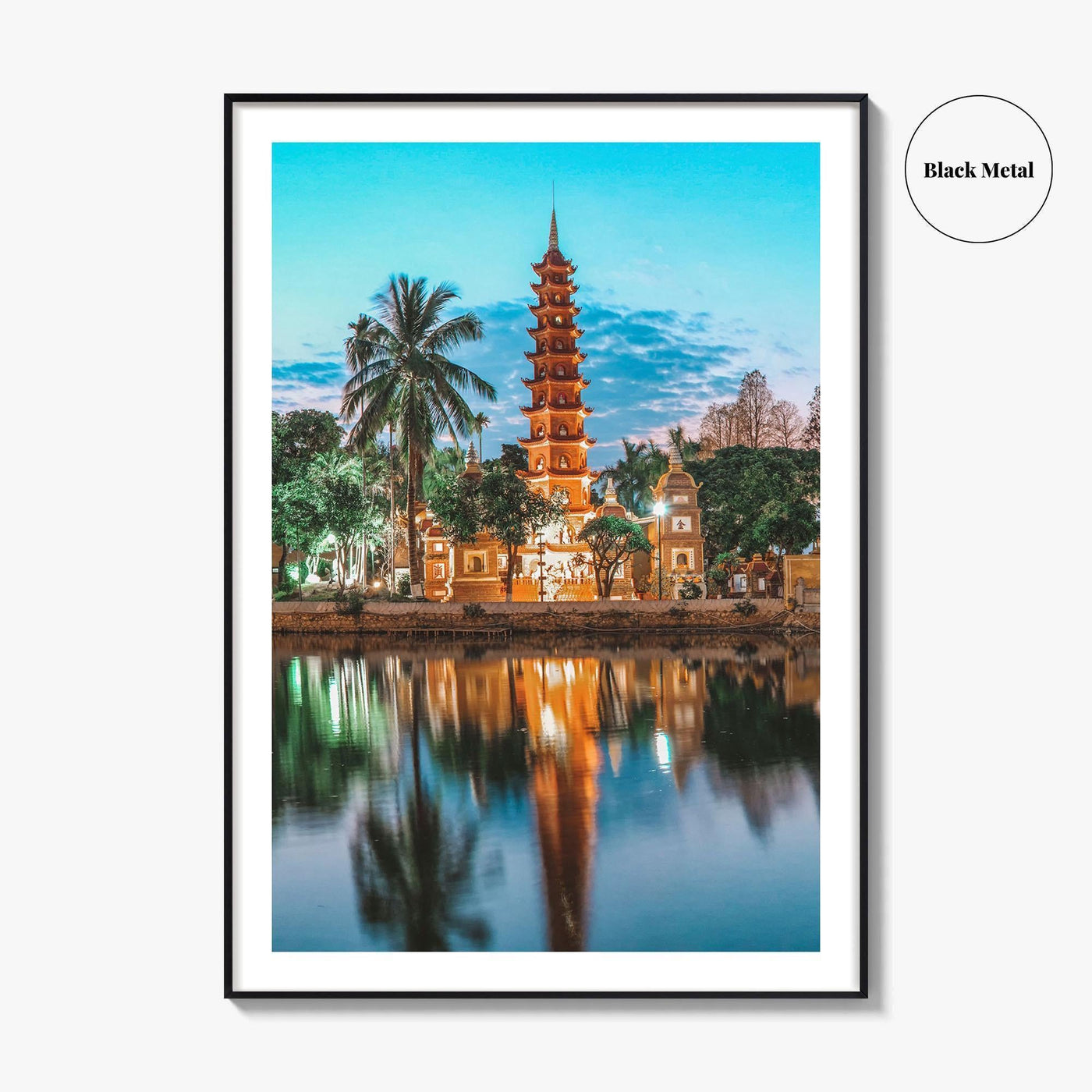 Hanoi Fine Art Photo Print, Tran Quoc Pagoda, West Lake, Vietnam Poster