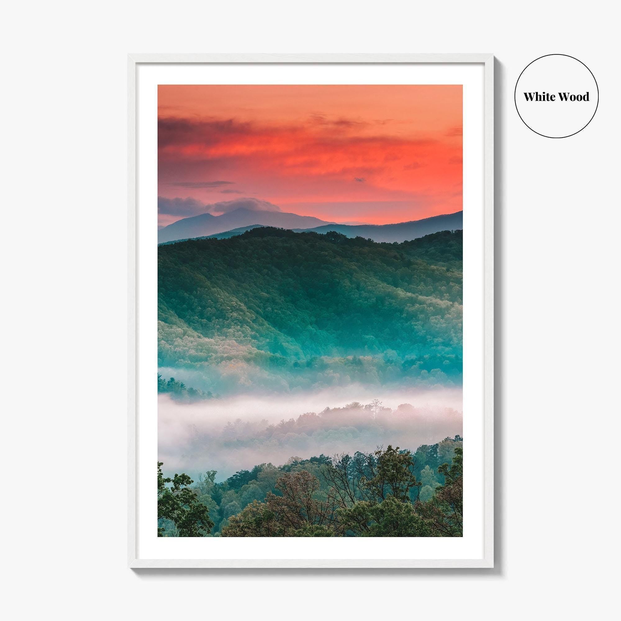 Great Smoky Mountains National Park Fine Art Photo Print, Tennessee North Carolina Poster, Landscape