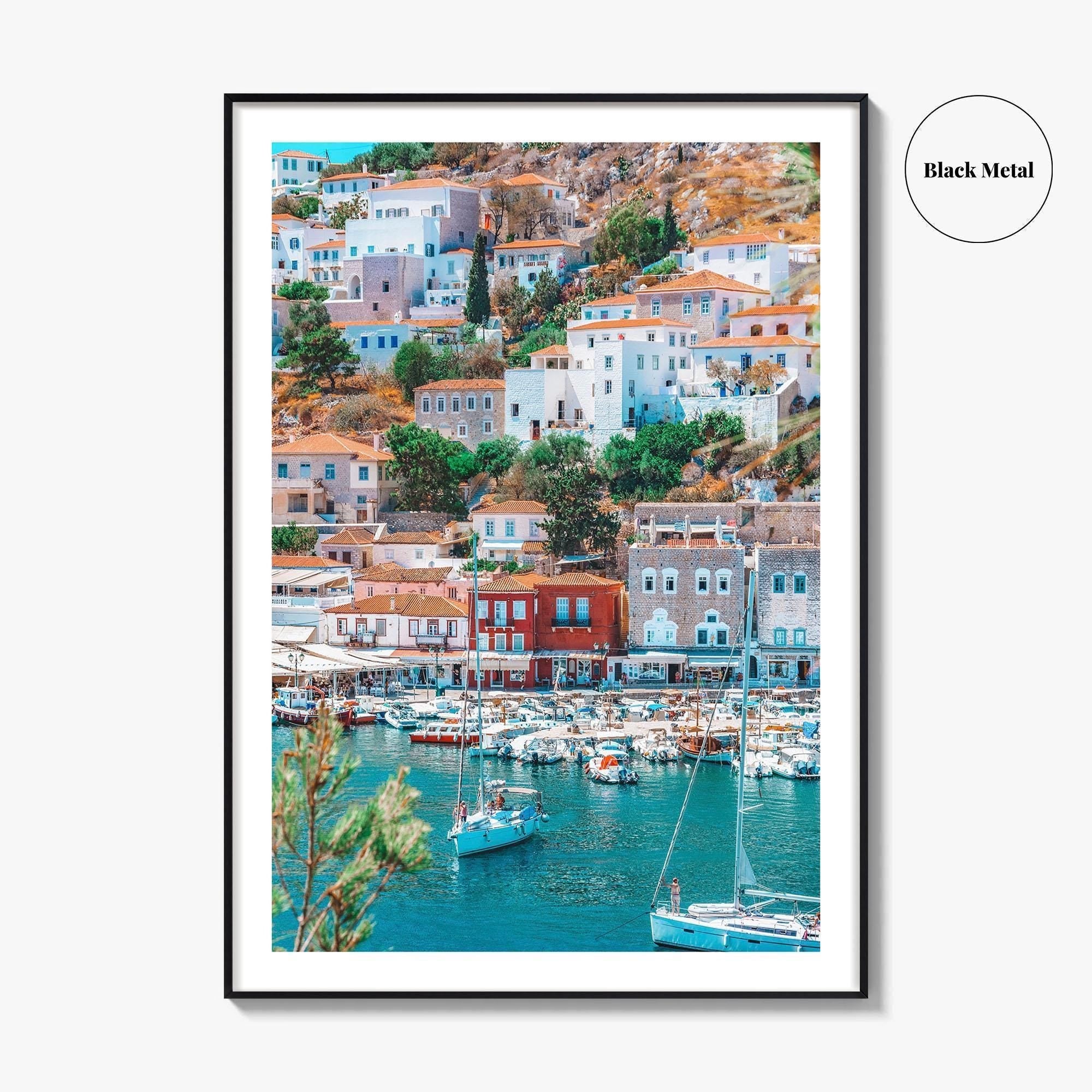 Hydra Fine Art Photo Print, Greece Poster, Saronic Islands, Wall Decor