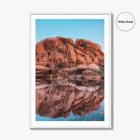 Joshua Tree National Park Fine Art Photo Print, Barker Dam, California Poster