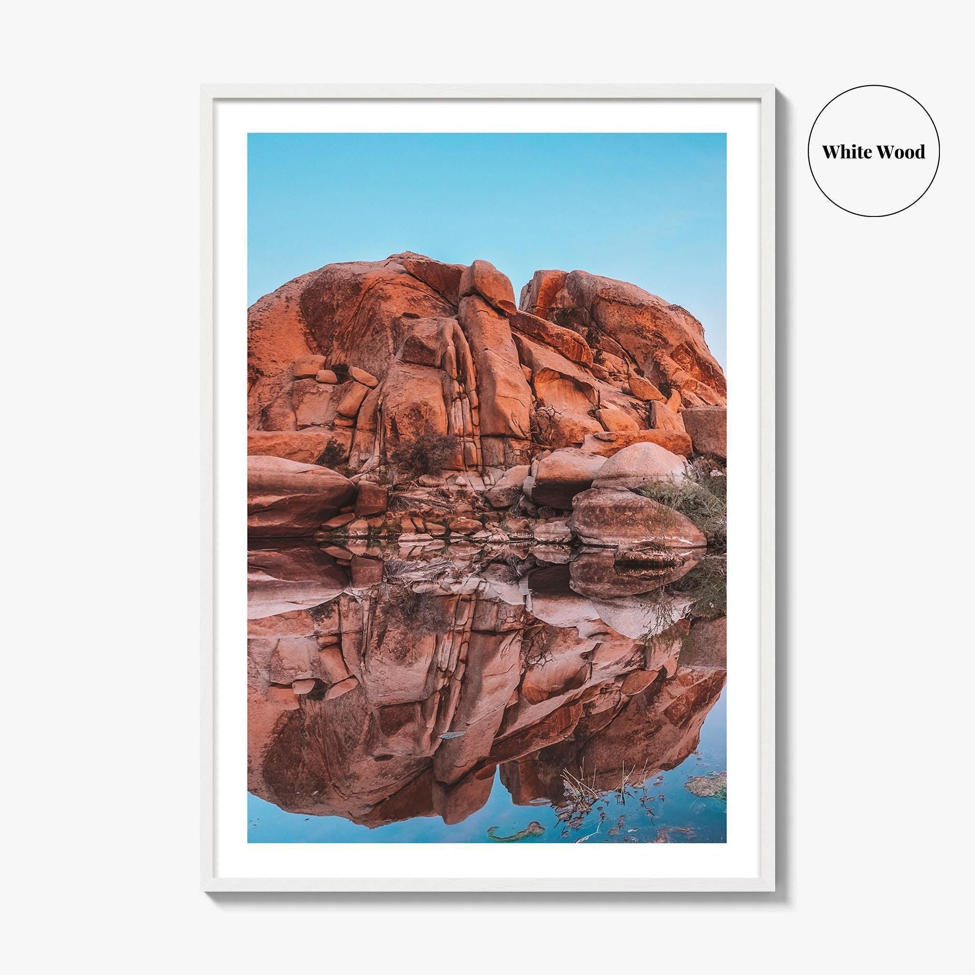 Joshua Tree National Park Fine Art Photo Print, Barker Dam, California Poster