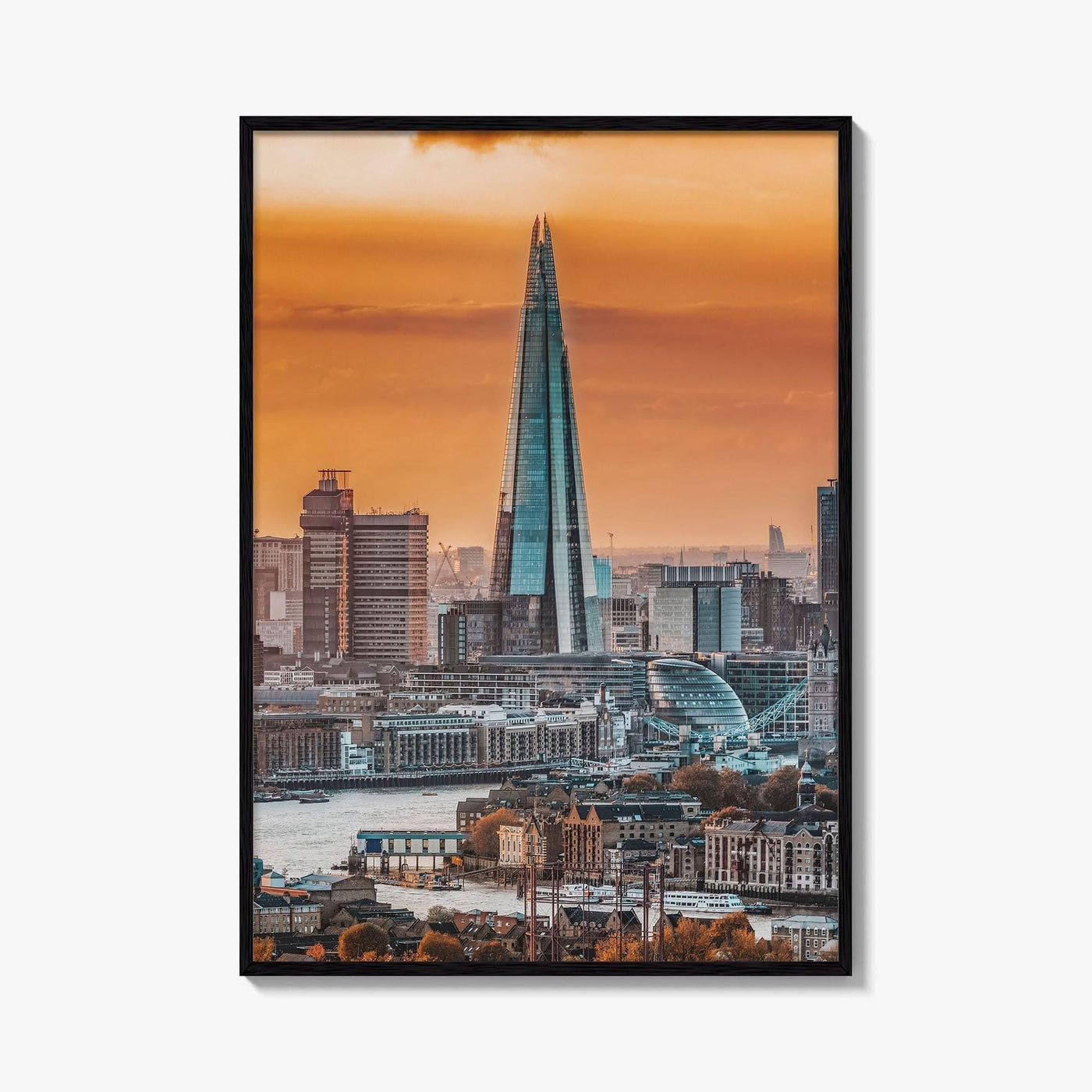 London Skyline Fine Art Photo Print, Wall Poster, England United Kingdom UK