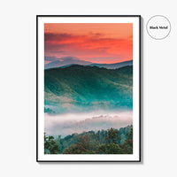 Great Smoky Mountains National Park Fine Art Photo Print, Tennessee North Carolina Poster, Landscape