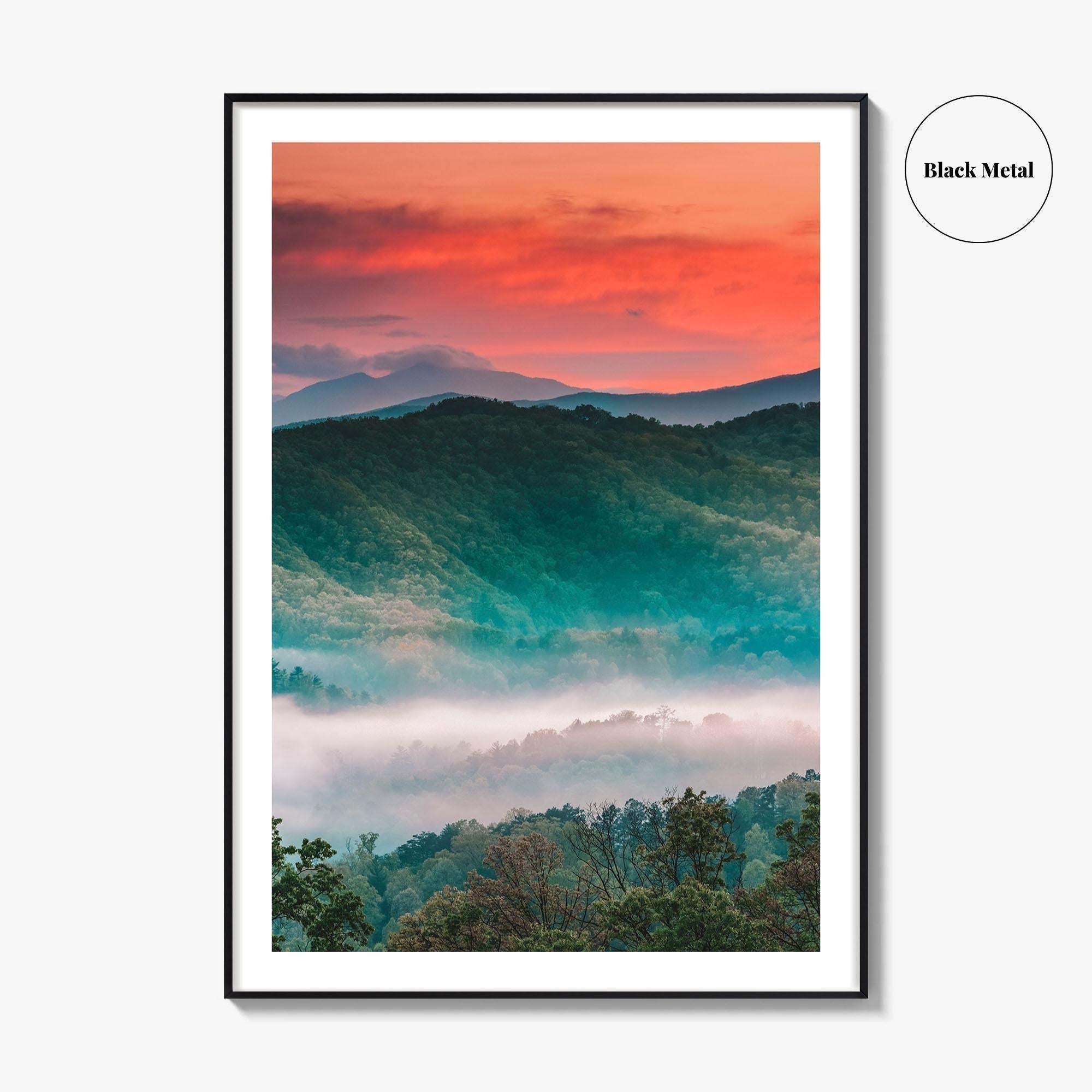 Great Smoky Mountains National Park Fine Art Photo Print, Tennessee North Carolina Poster, Landscape