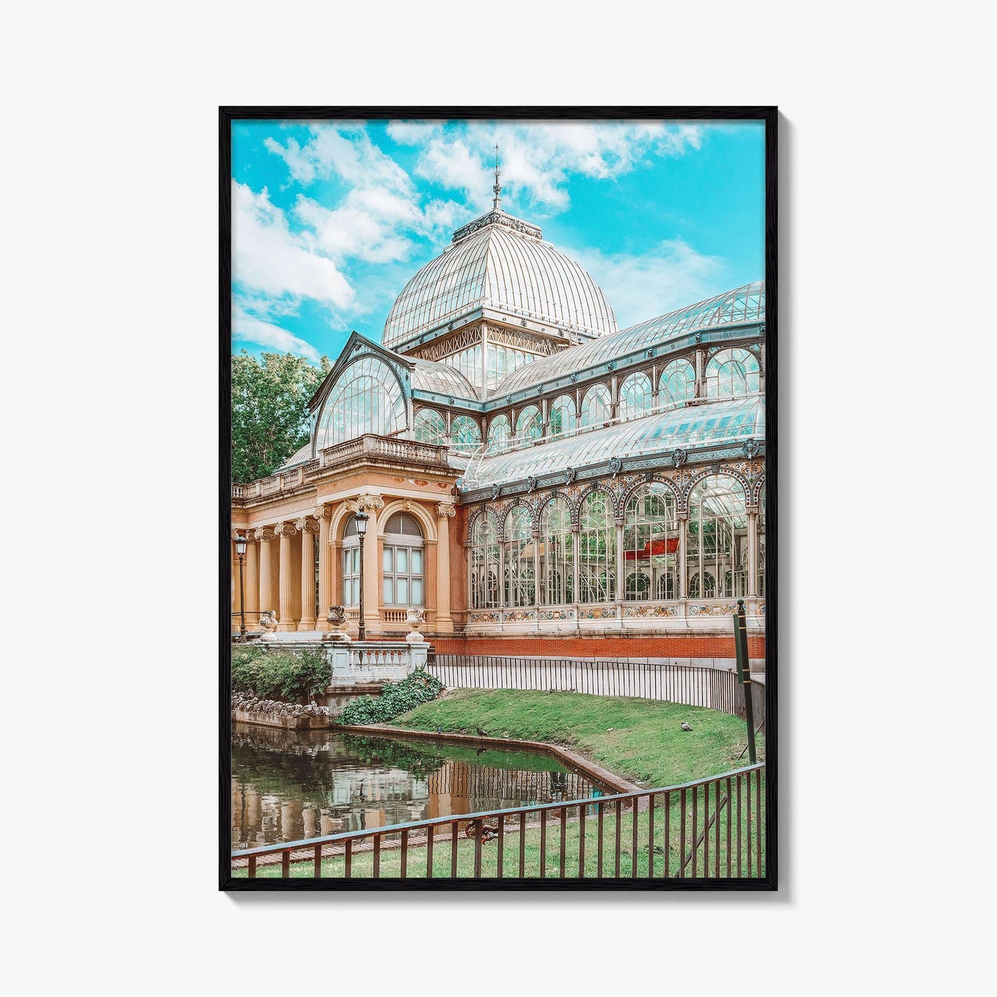 Madrid Fine Art Photo Print, Retiro Park, Crystal Palace, Palacio de Cristal, Spain