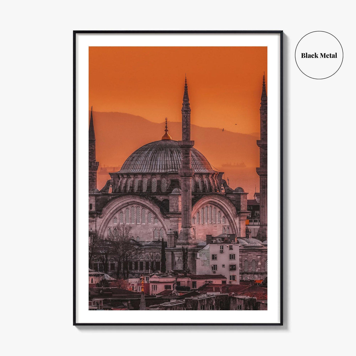 Istanbul Fine Art Photo Print, Suleymaniye Mosque, Turkey Wall Poster