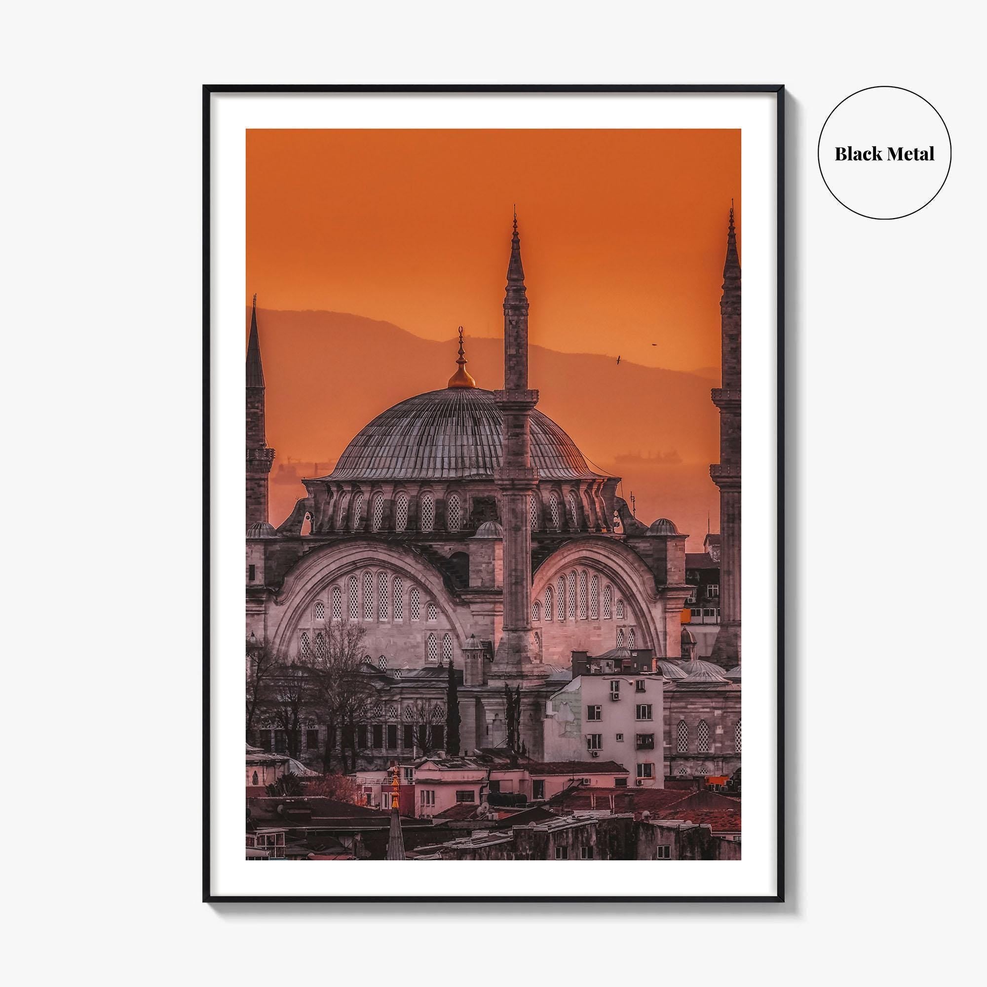 Istanbul Fine Art Photo Print, Suleymaniye Mosque, Turkey Wall Poster