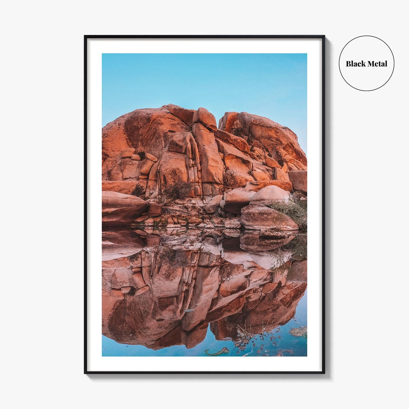 Joshua Tree National Park Fine Art Photo Print, Barker Dam, California Poster