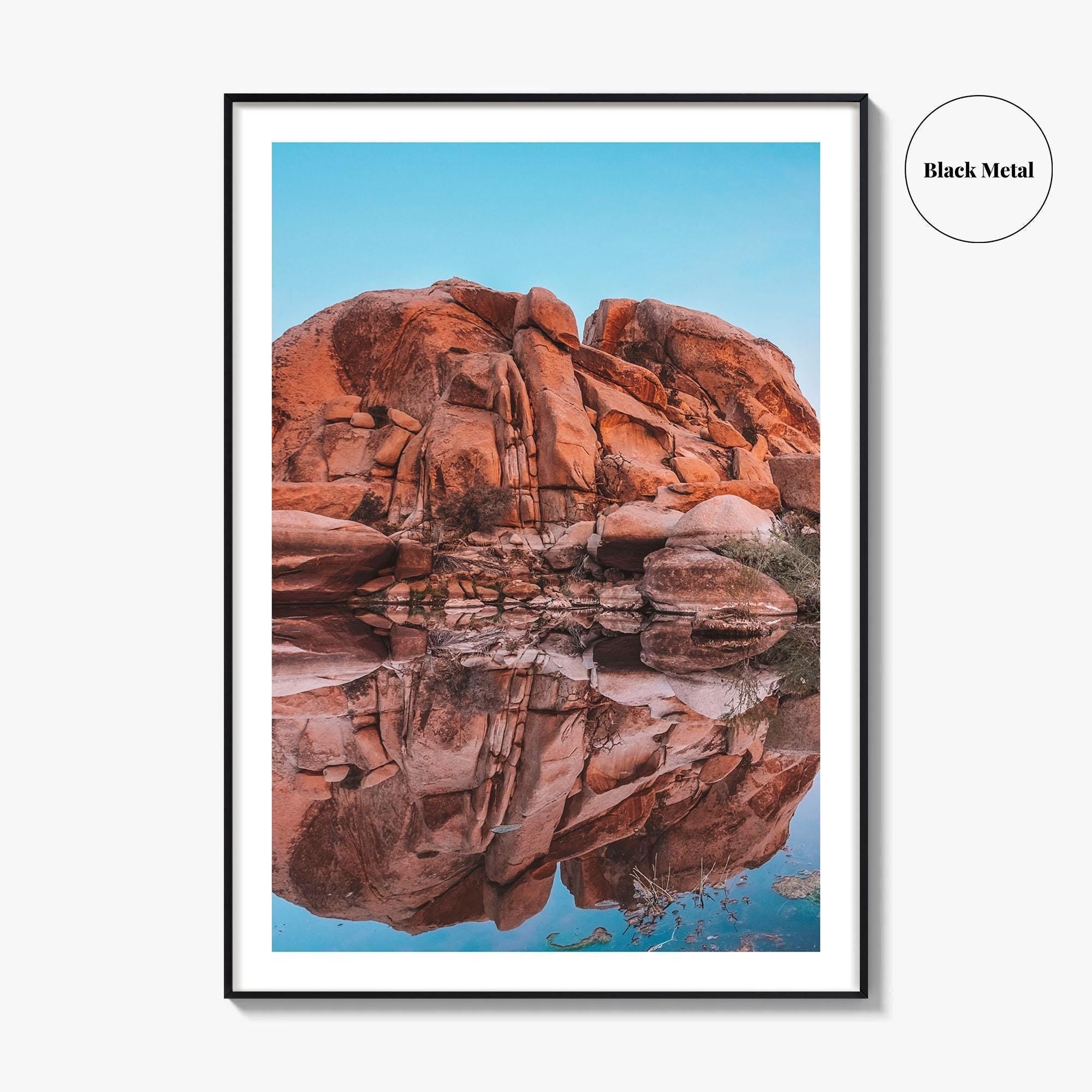 Joshua Tree National Park Fine Art Photo Print, Barker Dam, California Poster