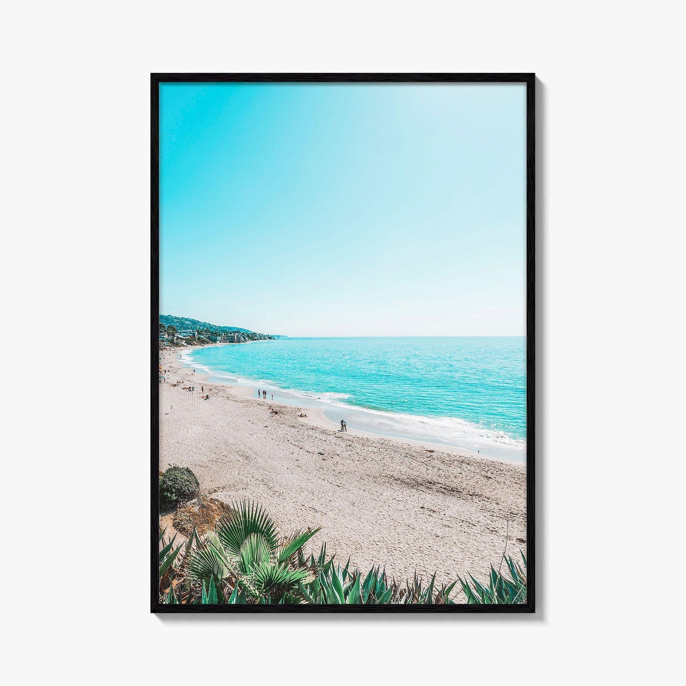 Laguna Beach Blue Fine Art Photo Print, Orange County California Wall Poster USA