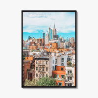 Lower East Side Skyline Fine Art Photo Print, New York City, Manhattan NYC Poster