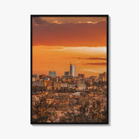 Kigali Skyline Fine Art Photo Print, Rwanda Wall Decor Poster, Downtown Skyscraper