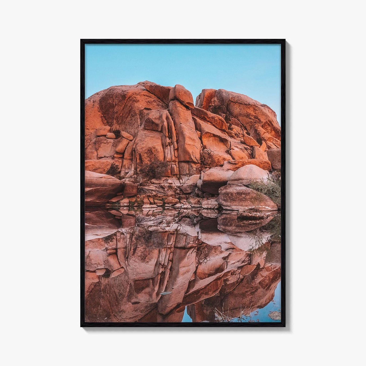 Joshua Tree National Park Fine Art Photo Print, Barker Dam, California Poster