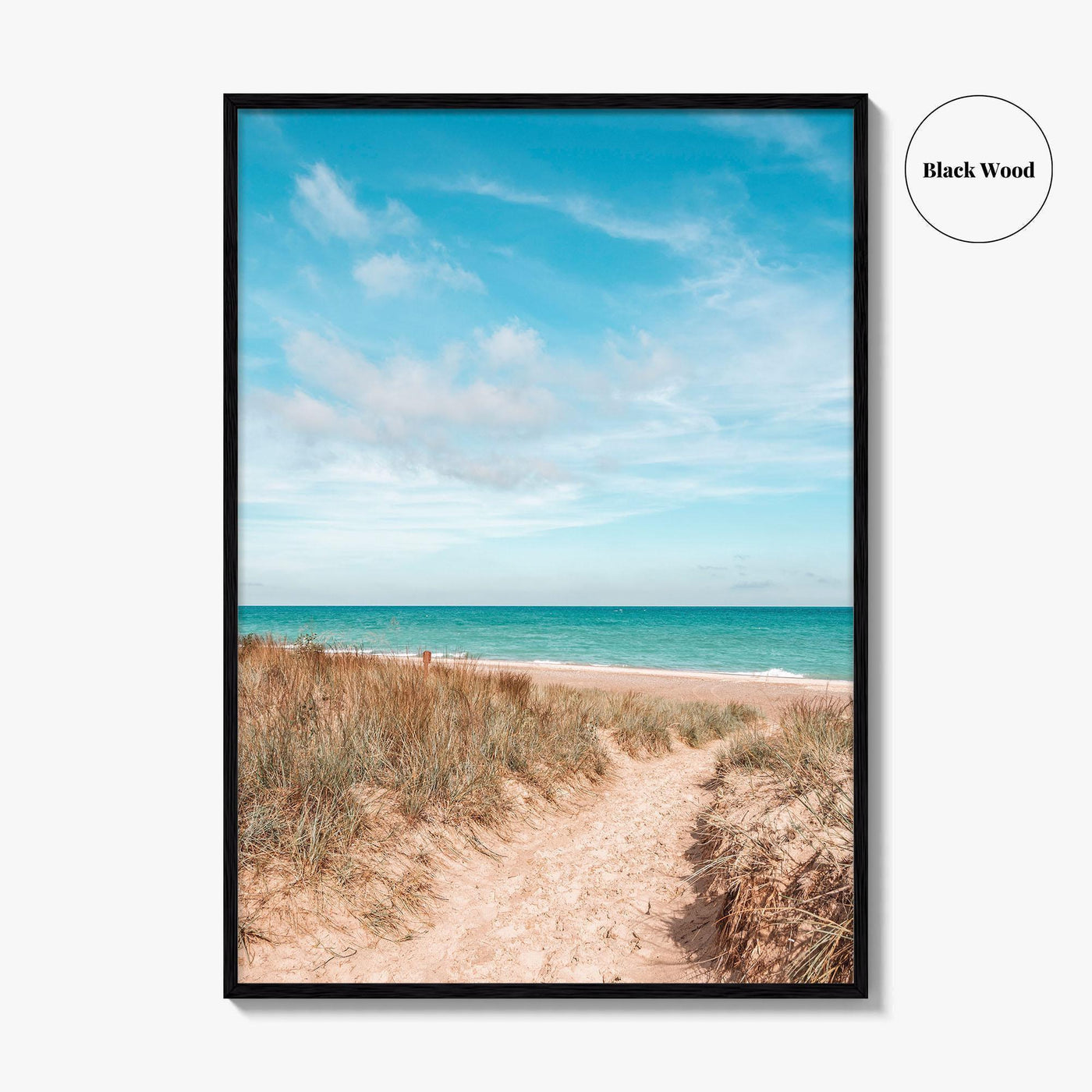 Indiana Dunes National Park Fine Art Photo Print, Kemil Beach, USA Wall Poster