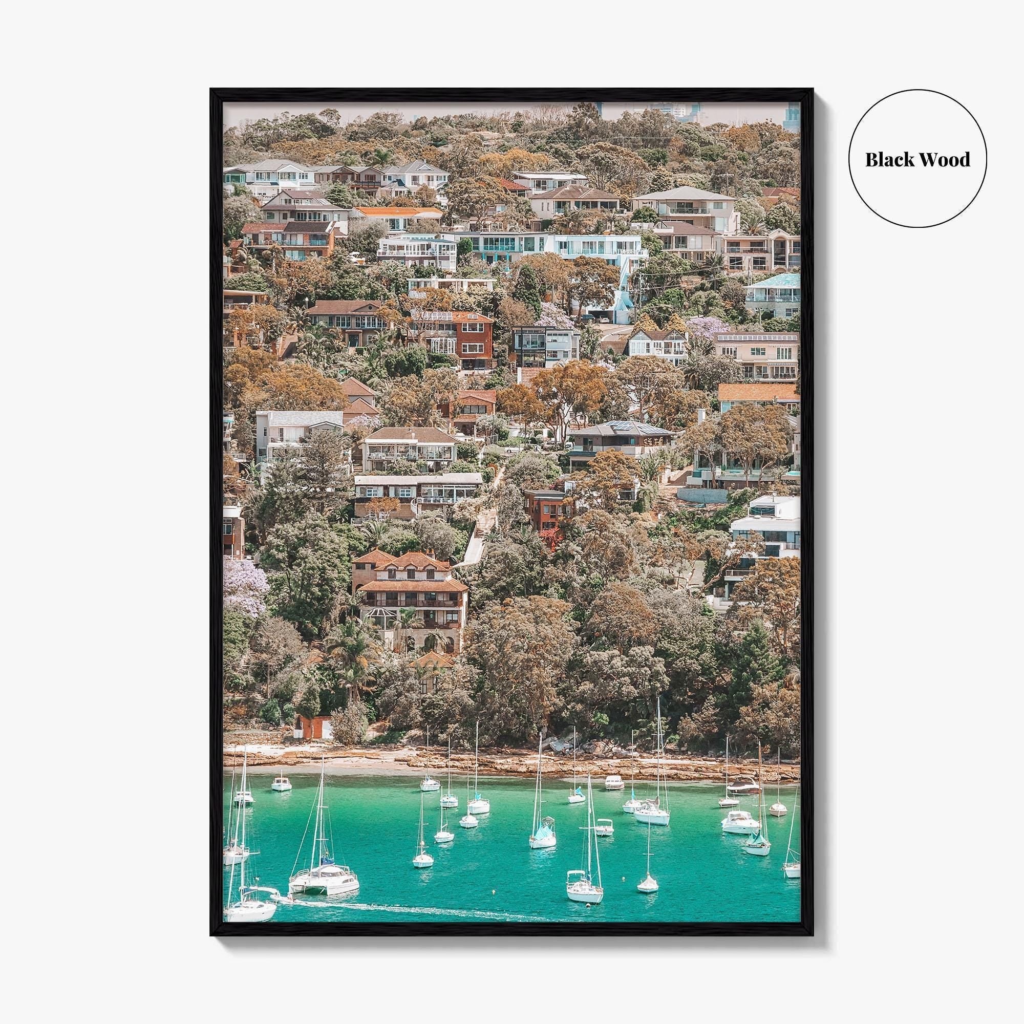 Manly Beach Skyline Fine Art Photo Print, Sydney, New South Wales, Australia, Poster