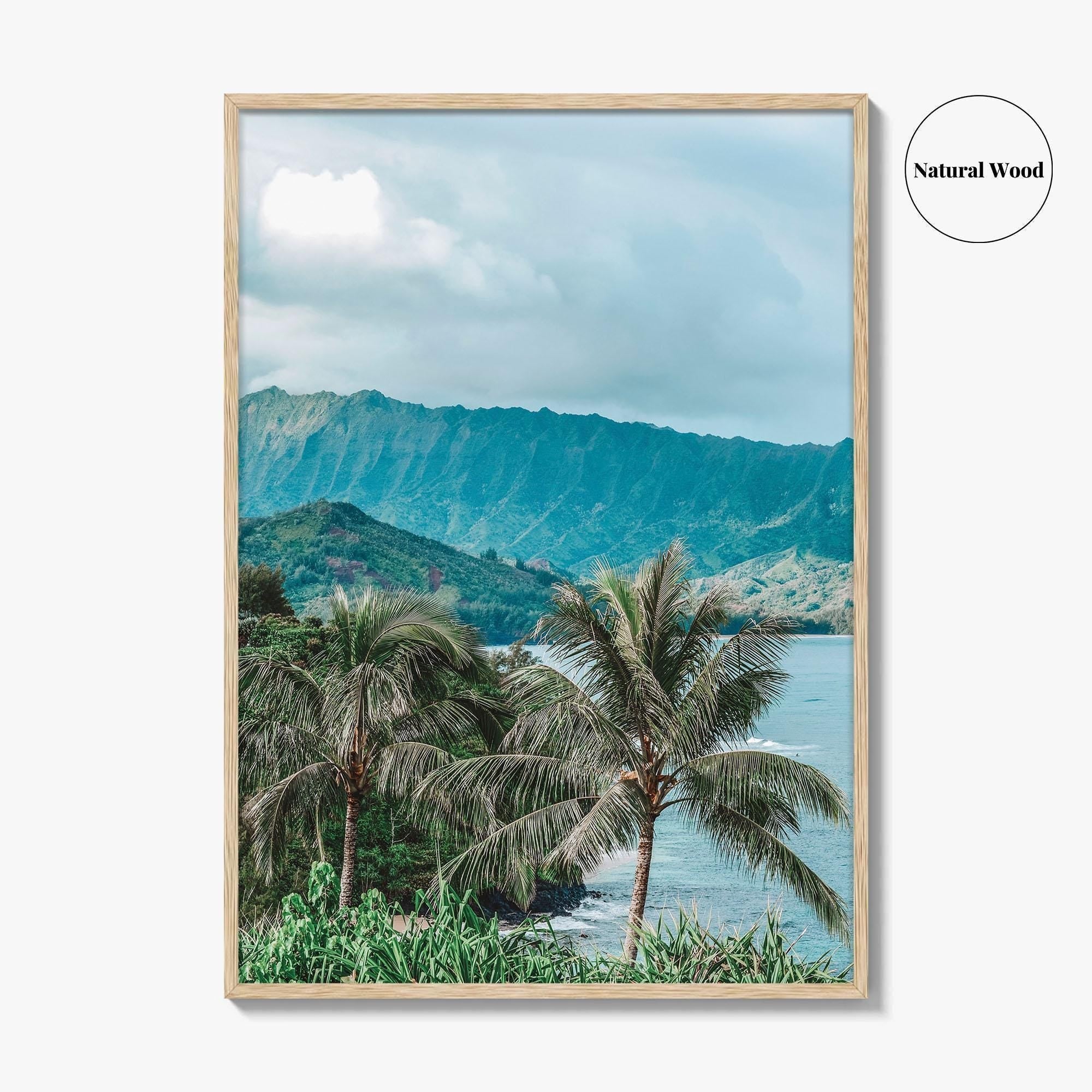 Kauai Fine Art Photo Print, Hanalei Bay, North Shore, Hawaii, USA, Panoramic Poster