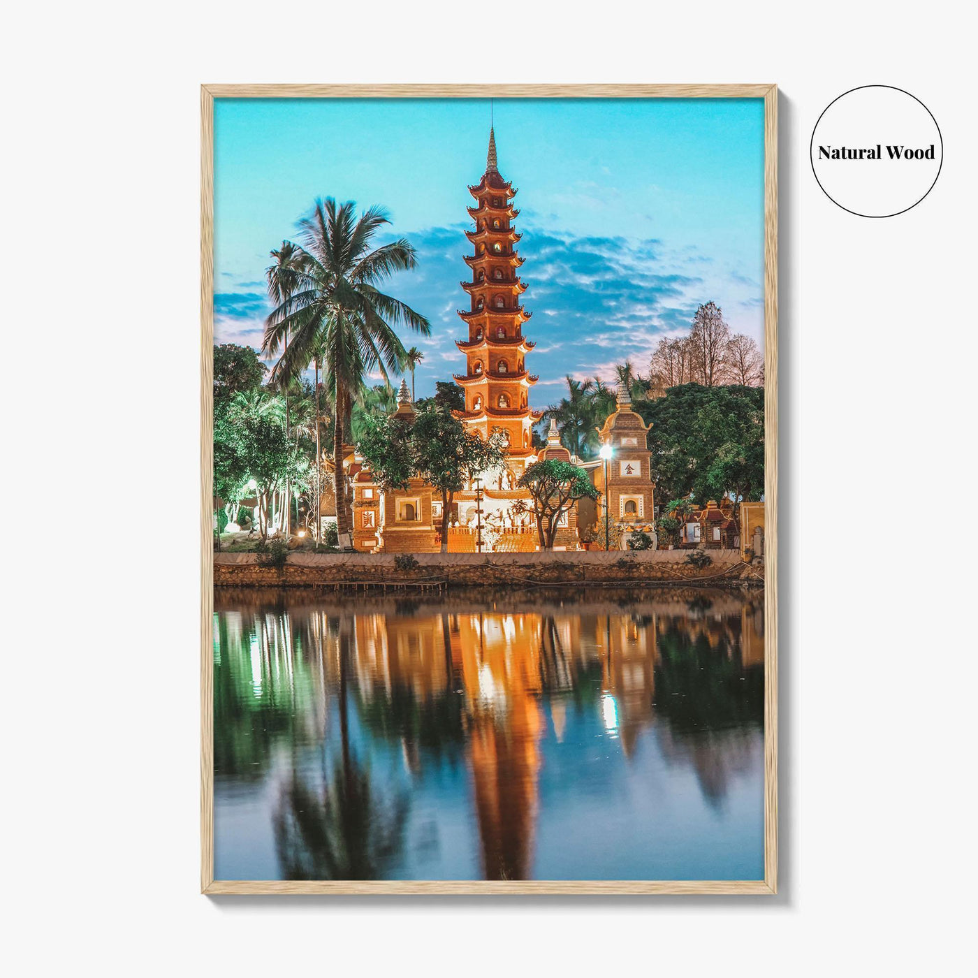 Hanoi Fine Art Photo Print, Tran Quoc Pagoda, West Lake, Vietnam Poster