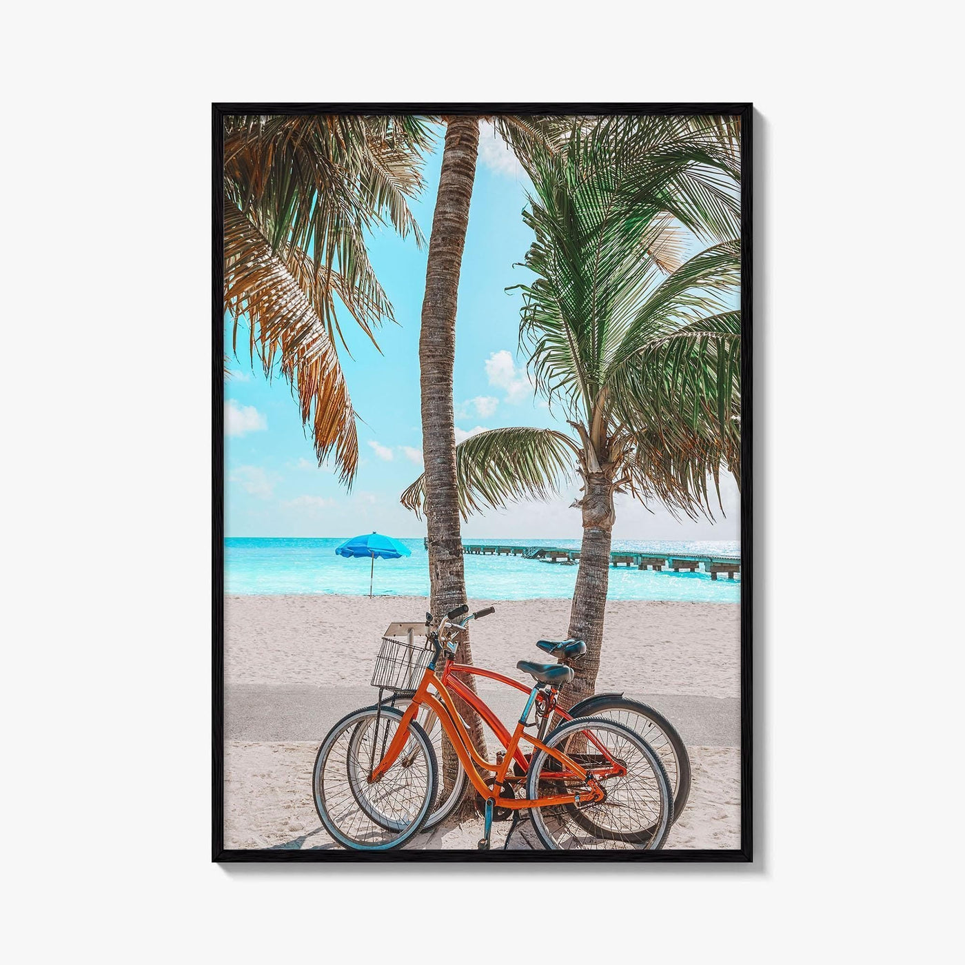 Key West Fine Art Photo Print, Florida, Clarence S Higgs Memorial Beach, USA Poster