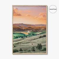 Langhe Fine Art Photo Print, Barolo, Piedmont Italy, Vineyard Landscape Poster, UNESCO