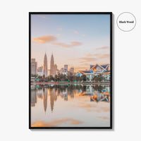 Kuala Lumpur Skyline Fine Art Photo Print, Titiwangsa Park, Malaysia, KL, Waterfront